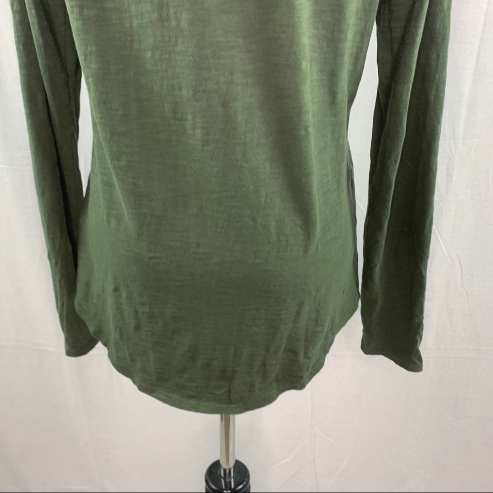 Old Navy every wear green long sleeve tee - Picture 9 of 12